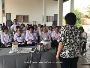 กิจกรรมโรงเรียนส่งเสริมสุขภาพผู้สูงอายุเทศบาลตำบลหนองหัวฟาน