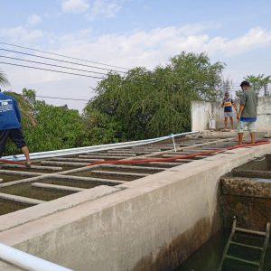 กองการประปาทำความสะอาดระบบผลิตน้ำประปา 4 ระบบ