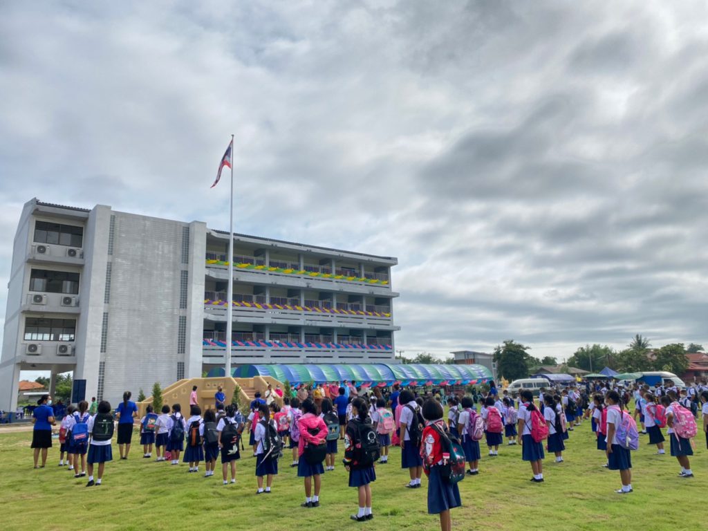 พิธีเปิดอาคารเรียนหลังใหม่ โรงเรียนเทศบาลหนองหัวฟาน